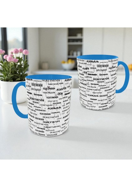 Öğretmenler Günü Hediyesi Kupa Bardak Öğretmenim Yazılı Tasarım Kadın Erkek Öğretmen Için fiyatları