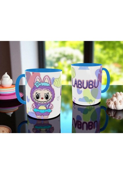 Labubu Kupa Bardak Labubu Renkli Hediye Kupa Bardak Labubu Mug