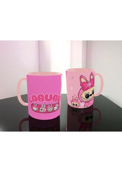 Labubu Kupa Bardak Labubu Renkli Hediye Kupa Bardak Labubu Mug