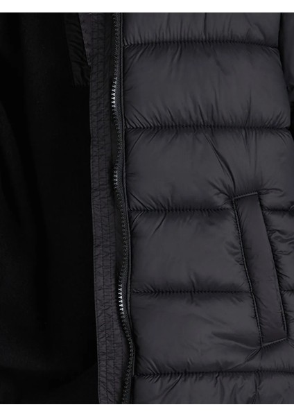 Lcw Eco Siyah Kapüşonlu Kız Çocuk Şişme Mont fiyatları