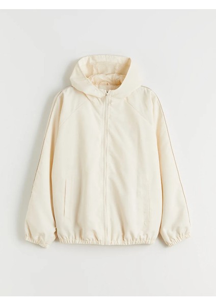 Lcw Kids Ekru Kapüşonlu Kız Çocuk Mont fırsatları