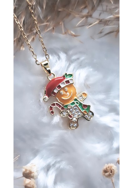 Kurabiye Adam Çelik Kolye modelleri