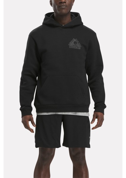 Above The Rım Hoodıe Siyah Erkek Sweatshirt