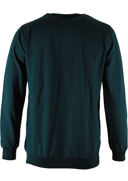 2 Ip Yeşil Erkek Sweatshirt Brooklyn 0 Yaka modelleri