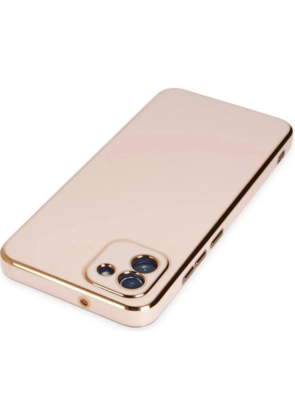 Samsung Galaxy A03 Kılıf Volet Silikon - Pembe fırsatları