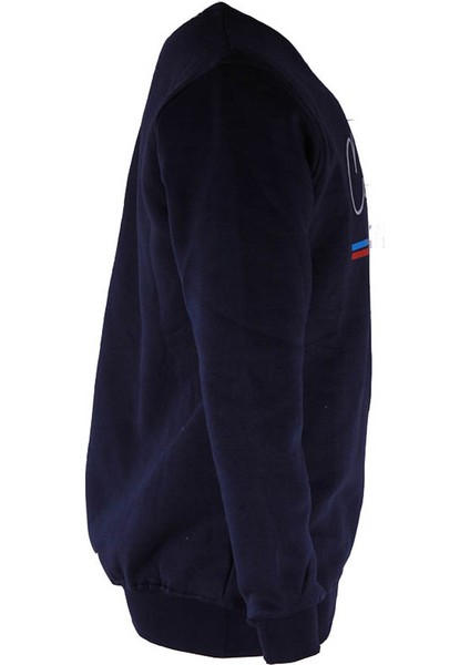 0 Yaka 3 Ip Indigo Erkek Sweatshirt Country Baskı fiyatları