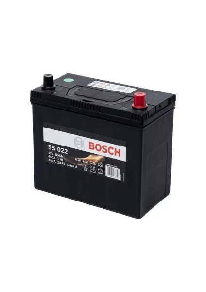 0092S50220 - S5 55 Ah Yüksek Dar - 460M. Akım (A) En / 55AH - Bosch