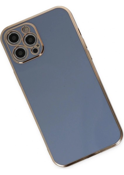 iPhone 12 Pro Kılıf Volet Silikon - Mavi modelleri