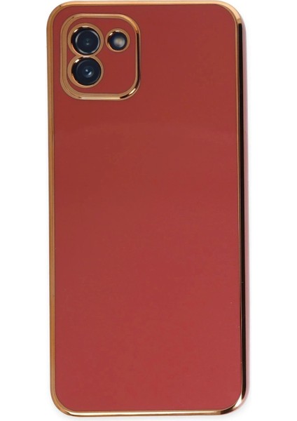 Samsung Galaxy A03 Kılıf Volet Silikon - Kırmızı fiyatları