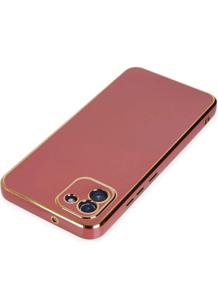 Samsung Galaxy A03 Kılıf Volet Silikon - Kırmızı fırsatları