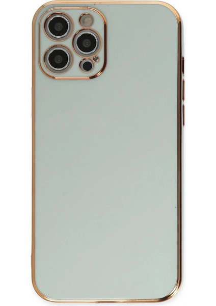 iPhone 12 Pro Kılıf Volet Silikon - Açık Yeşil fiyatları