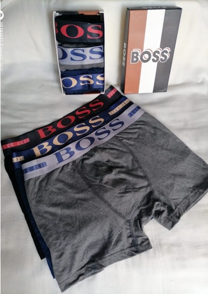 3lü Kutu Erkek Boxer