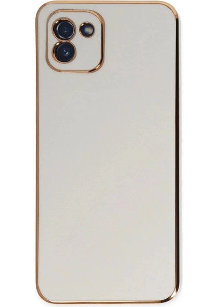 Samsung Galaxy A03 Kılıf Volet Silikon - Beyaz fiyatları