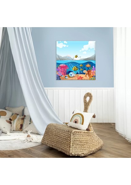 Denizaltı Keşfi Kanvas Tablo