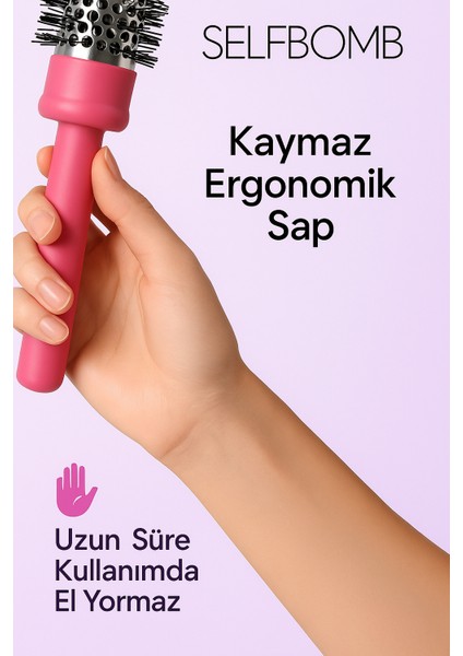 38 cm Profesyonel Fön Fırçası – Hızlı Kurutma, Kaymaz Sap fırsatları