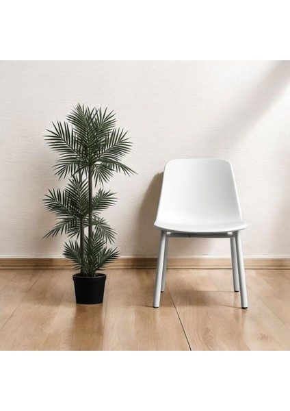 Yapay Palmiye 3 Gövdeli 30 Yapraklı 120 cm Boyunda Dekoratif Ağaç