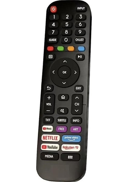 Toshiba ile Uyumlu Model 32LV3563DT Smart LED Tv Kumanda