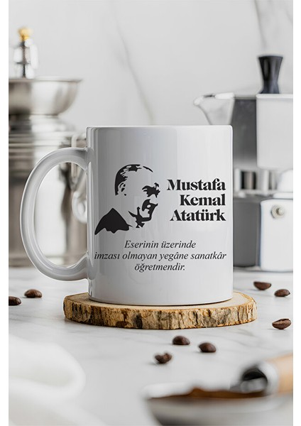 "öğretmenler Günü "– 24 Kasım Atatürk Temalı Öğretmen Hediyelik Kupa