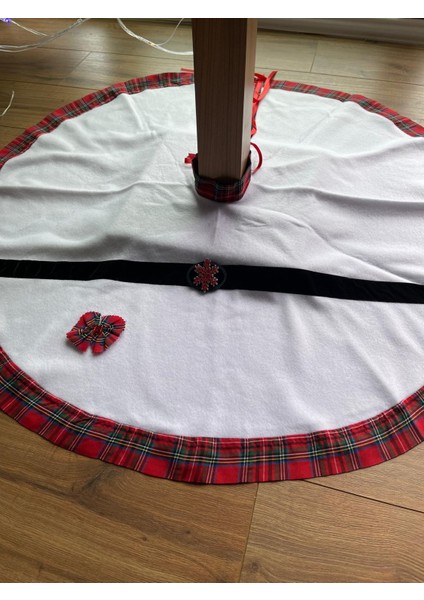 Yılbaşı Ağacı Örtüsü, Yılbaşı Eteği, Polar Çam Ağacı Örtüsü-Yılbaşı Süsleme Dekoru 100 cm