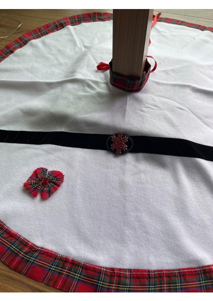 Yılbaşı Ağacı Örtüsü, Yılbaşı Eteği, Polar Çam Ağacı Örtüsü-Yılbaşı Süsleme Dekoru 100 cm fırsatları