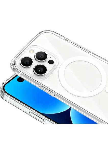 iPhone 16 Pro Max Kılıf Wireless Şarj Özellikli Şeffaf Orjin Kapak fırsatları