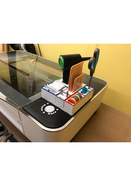 Glowforge Için Gridfinity Düzenleyicileri