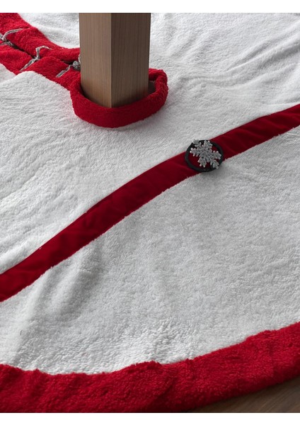 Yılbaşı Ağacı Örtüsü, Yılbaşı Eteği, Peluş Çam Ağacı Örtüsü-Yılbaşı Süsleme Dekoru 110 cm fiyatları