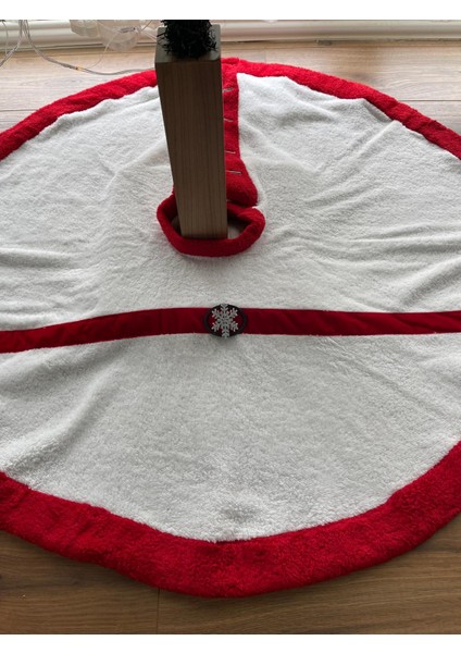 Yılbaşı Ağacı Örtüsü, Yılbaşı Eteği, Peluş Çam Ağacı Örtüsü-Yılbaşı Süsleme Dekoru 110 cm indirimleri