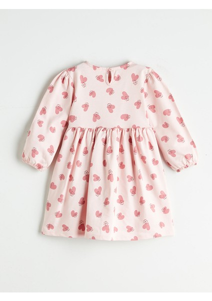 Yeni Sezon Kalp Baskılı Kız Çocuk Elbise fiyatları