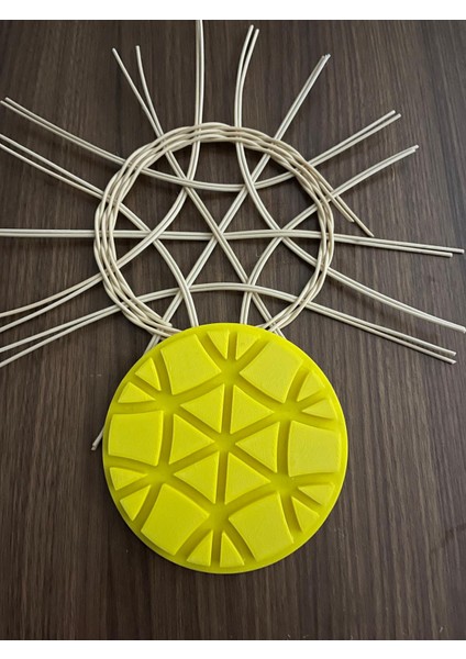 Rattan Örme Kalıbı, Şablon,kalıp Seti -5- 6'li Set Template No : 1-2-4-18-19-21, Büyük Boy 10-12 cm modelleri