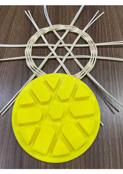 Rattan Örme Kalıbı, Şablon,kalıp Seti -5- 6'li Set Template No : 1-2-4-18-19-21, Büyük Boy 10-12 cm fırsatları