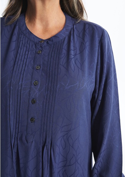 Yeni Sezon Bisiklet Yaka Desenli A Kesim Elbise modelleri