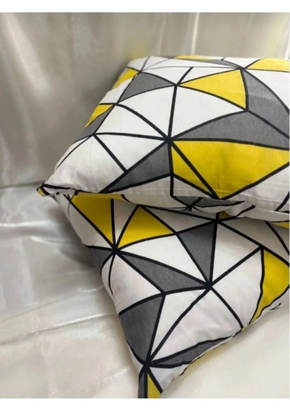 Fermuarlı 2 Adet Yastık Kılıfı