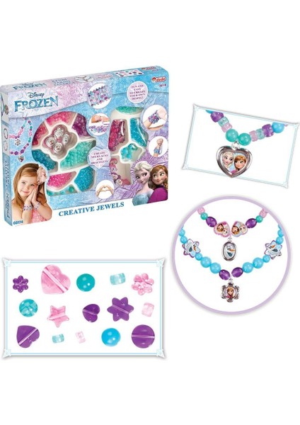 03174 Frozen Takı Seti 2'li -Dede