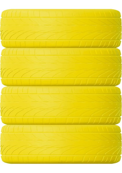 Tekerlek Şekilli Seramik Kalemlik Araba Lastiği Yığını Formunda Kalemlik