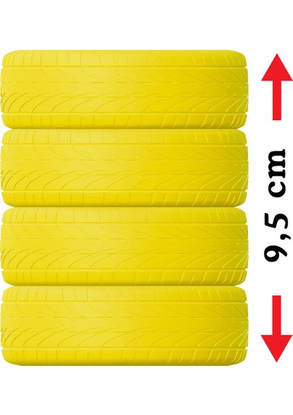 Tekerlek Şekilli Seramik Kalemlik Araba Lastiği Yığını Formunda Kalemlik fiyatları