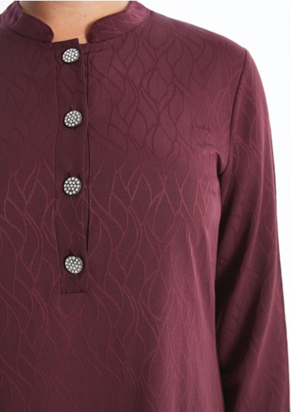 Yeni Sezon Bisiklet Yaka Desenli Elbise modelleri