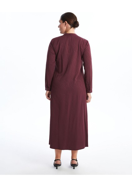 Yeni Sezon Bisiklet Yaka Desenli Elbise fırsatları