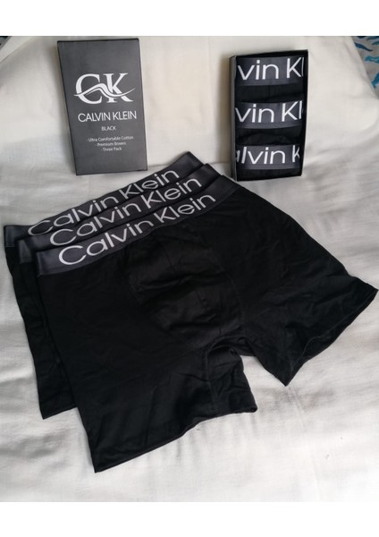 3lü Kutu Erkek Boxer