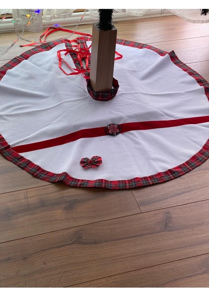 Yılbaşı Ağacı Örtüsü, Yılbaşı Eteği, Polar Çam Ağacı Örtüsü-Yılbaşı Süsleme Dekoru 100 cm