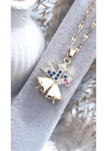 Yılbaşı Zili Çelik Kolye