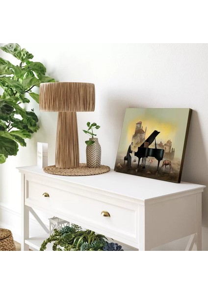 Sokak Sanatçısı Kanvas Tablo fiyatları