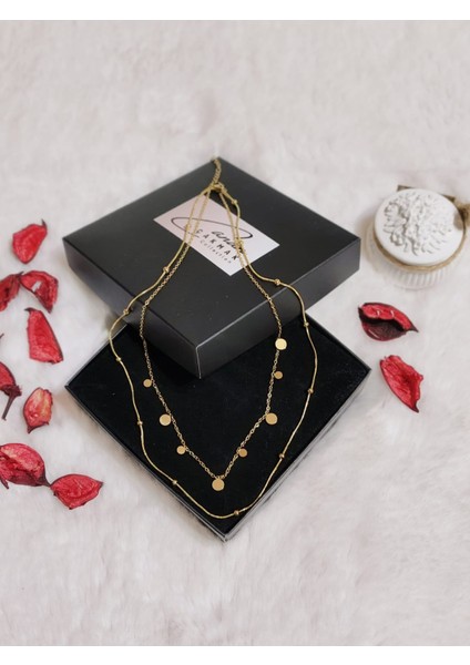 Ikili Plaka Kolye indirimleri