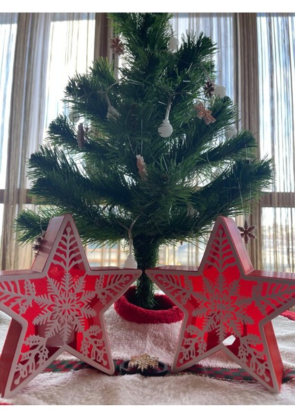 Yılbaşı Temalı, Yıldız Figürlü Tealight