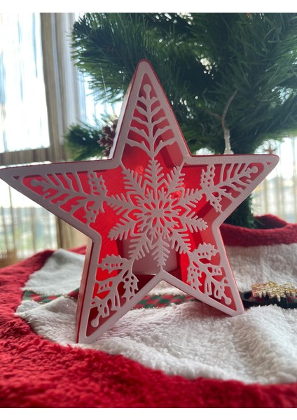 Yılbaşı Temalı, Yıldız Figürlü Tealight modelleri