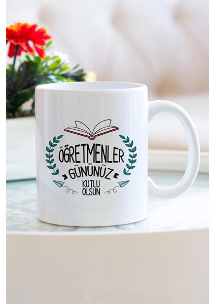 "öğretmenler Günü Kutlu Olsun" Hediye Özel Baskı Kupa Bardak