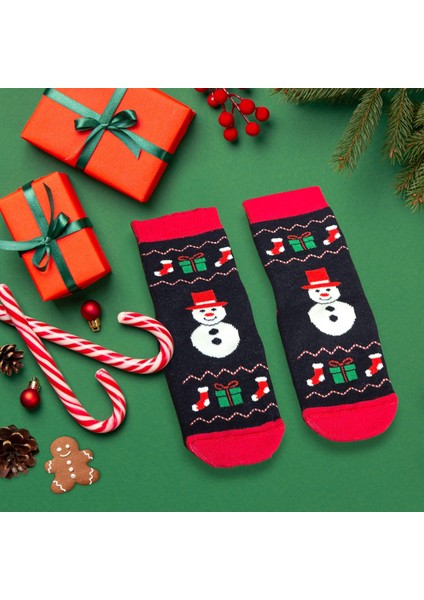 - Yeni Yıl Çocuk Çorap Koleksiyonu – Kaydırmazlı | Hediye Paketli modelleri