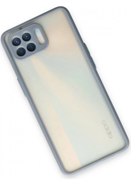 Oppo Reno 4 Lite Kılıf Montreal Silikon Kapak - Gri fiyatları