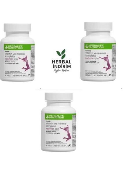 Kadın Vitamini 3'lü Set