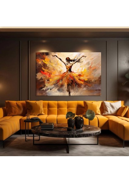 Tutkulu Ressam Kanvas Tablo